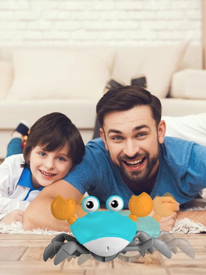 لعبة الأخطبوط للأطفال الزحف للأطفال ألعاب موسيقية إلكترونية للحيوانات الأليفة