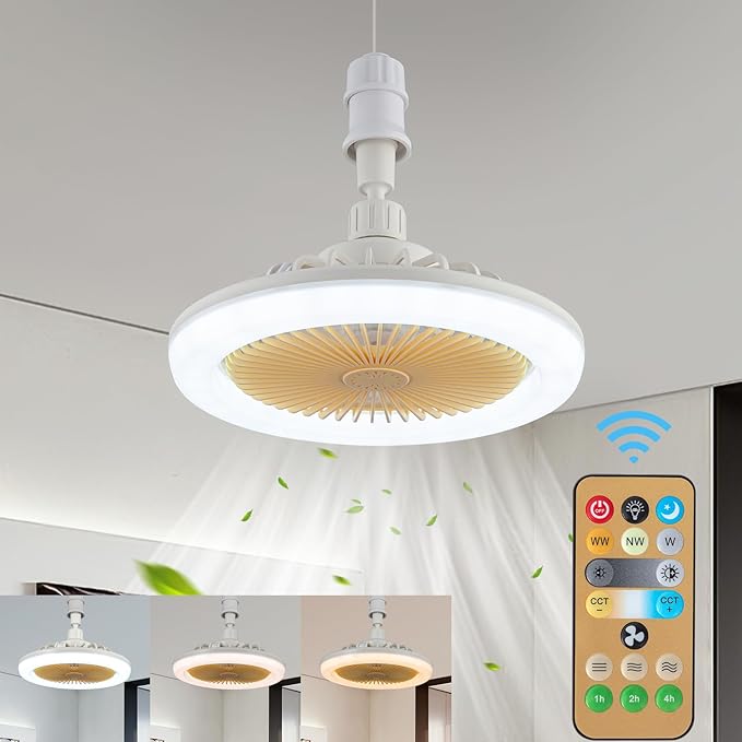 ضوء مروحة LED متعدد الوظائف