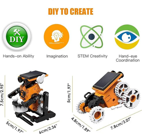 7 in 1 Solar Robot