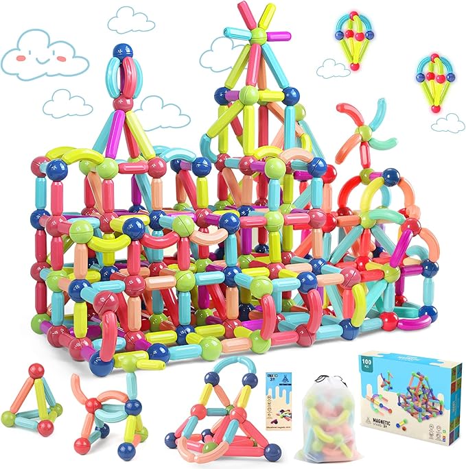 Magnetic Blocks (56 Pcs)